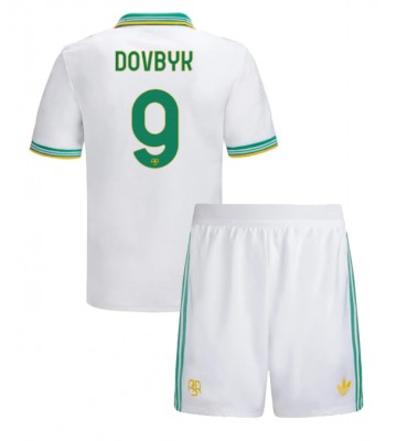 AS Roma Artem Dovbyk #9 Replik 3rd trikot Kinder 2025-26 Kurzarm (+ Kurze Hosen)